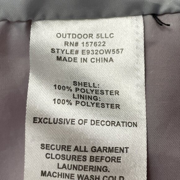 Eddie Bauer Hooded 3 in 1 Jacket Boy's SMALL 7/8 Winter Red Gray Fleece Lined - Picture 7 of 12